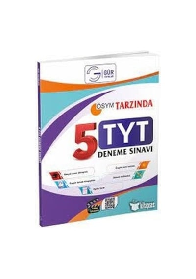 2023 YKS TYT Tüm Dersler 5 Deneme Gür Yayınları