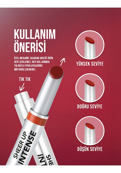 Sheer Up Intense Parlak Bitişli Jel Dokulu Dudak Parlatıcısı 8682536119825 006sparkclıck