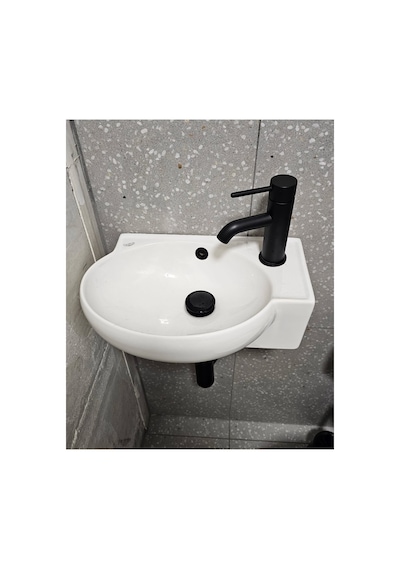 Mat Gri Renk Seçeneği İle 46 Cm Lavabo 508 Yeşil