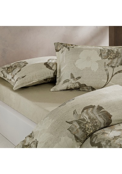 Taç Reborn Primrose Bambu Çift Kişilik Nevresim Takımı Bej 000000001000050743 Bej