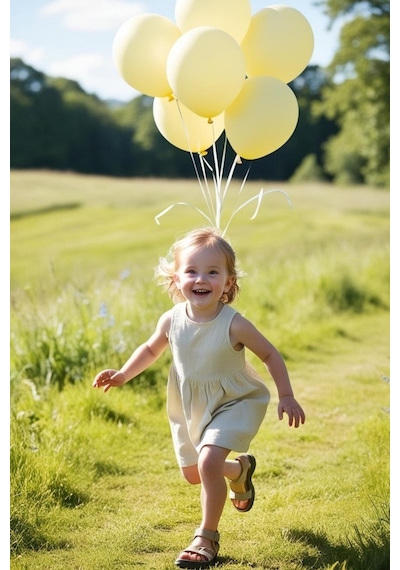 Beysüs Sarı Makaron Balon 20 Adet 12inç