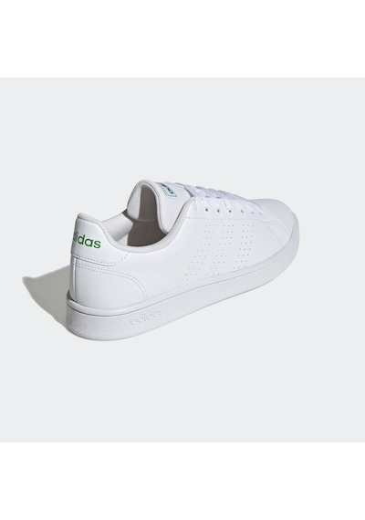 Ftwwht/ftwwht/green Adidas Erkek Tenis Ayakkabı Advantage Base Gw2063 Beyaz