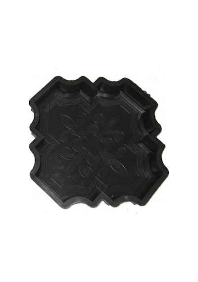 Plastik Parke Taşı Kalıbı Tekli Büyük Orkide 2,5 Cm (10 Ad)