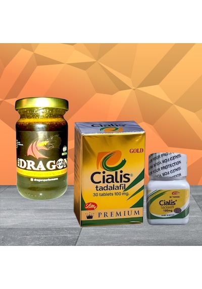 Dradon 110gr Birtkisel Macun + Cia100mg Gold 30tablet Set Formen