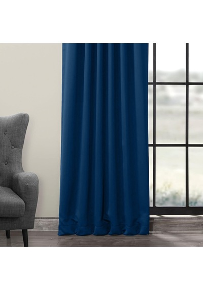 Evdepo Home Blackout Karartma Fon Perde Indigo Mavi