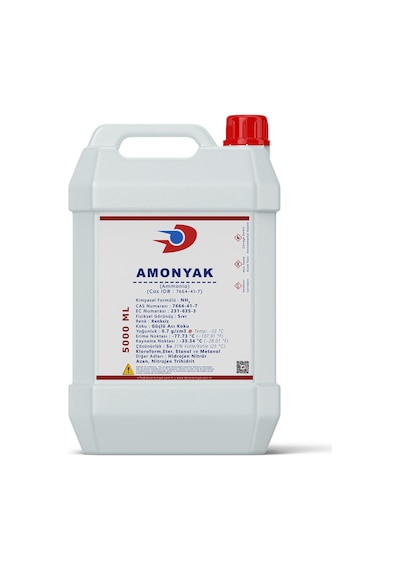 Amonyak (Sıvı) | Amonyum Hidroksit - 5 Litre