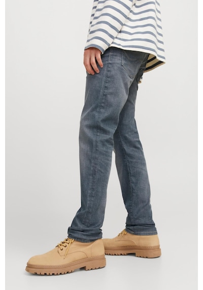 Jack & Jones Jjıglenn Erkek Slim Fit Jean Pantolon Jjıcon Jj 619 Noos Gri