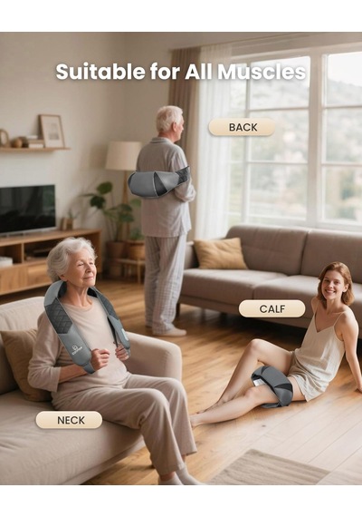 Comfıer Isı İle Shiatsu Boyun Masajı, Boyun Omuz Ağrısı İçin Elektrikli Derin Doku Omuz Masajı, Derin Yoğurma Masaj Yastığı, Ev Ofis Kullanımı, Doğum Günü Hediyeleri Comfıer Isı İle Shiatsu Boyun Masajı, Boyun Omuz Ağrısı İçin Elektrikli Derin Doku Omuz Masajı, Derin Yoğurma Masaj Yastığı, Ev Ofis Kullanımı, Doğum Günü Hediyeleri