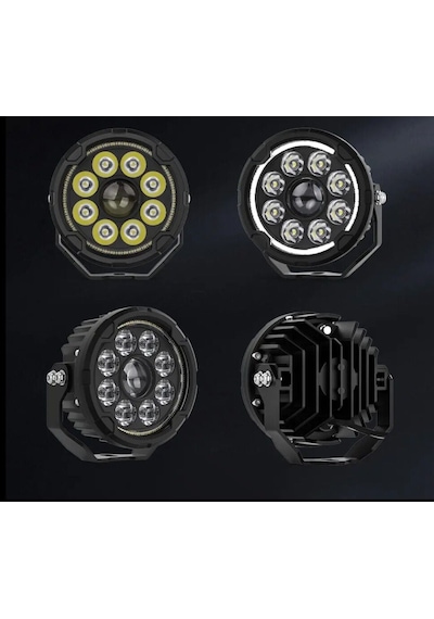 Beemax Angel Hardcap 140 Watt Profesyonel Motosiklet Led Sis Far