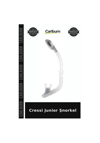 Özel Seri Cressi Junior Şnorkel Eğlence Hobi Genç Clear