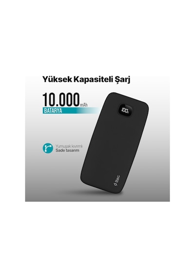 Chargeup Pro Lcd 10.000mah Pd 20w Taşınabilir Hızlı Şarj Aleti / Powerbank
