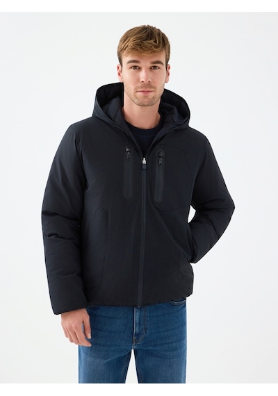 Regular Fit Erkek Mont Koyu Lacivert