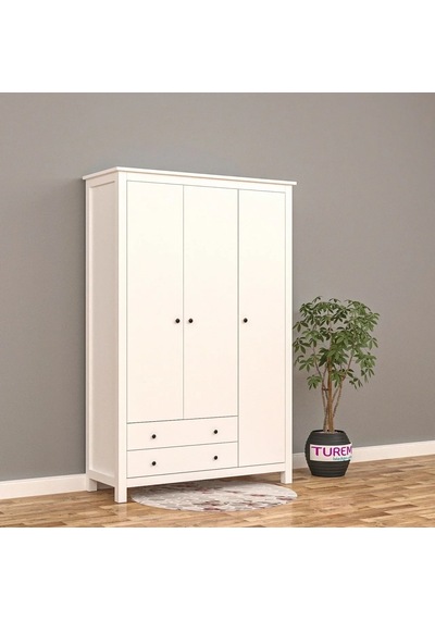 Honey 3 Kapılı Dolap Mdf Sis Gri Honey 3 Kapılı Dolap Mdf Sis Gri