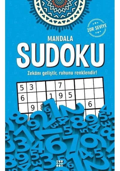 Mandala - Sudoku - Zor Seviye- Dokuz Yayınları