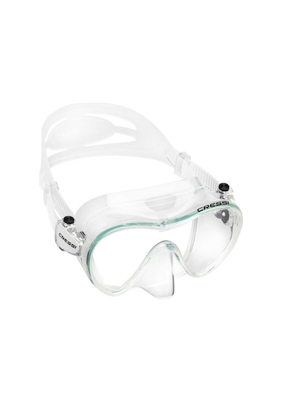 Albashop Cressi F1 Frameless Dalış Maskesi Clear-Clear Yetişkin