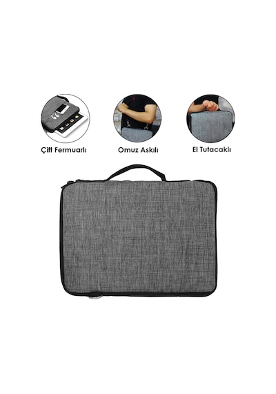 10 Inch Tabletler Için Omuz AskılıveElTutacaklıSleeveÇanta-AL3068