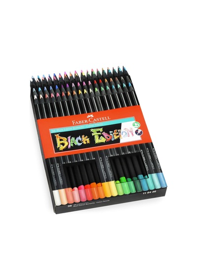 Faber-castell 116436 - Renkli Kalemler Blackwood, Black Edition, 36'li Kutu Genel
