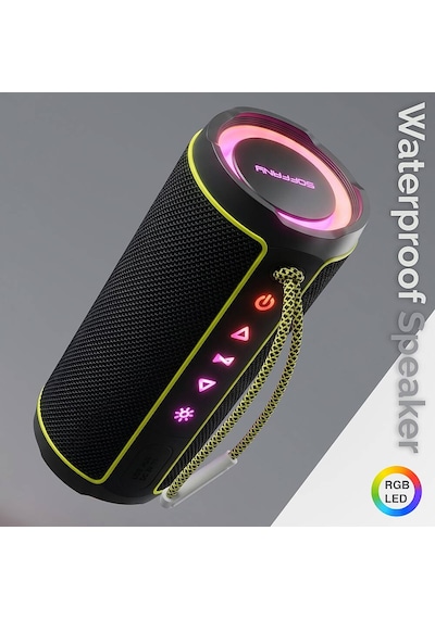 Sfn-880 Rgb Işıklı Bluetooth Hoparlör - Ses Bombası Su Geçirmez T