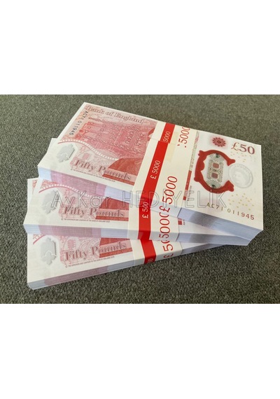 300 ADET 50 STERLİN BANKNOT POUND PARA GEÇERSİZ DÜĞÜN İÇİN PARALA