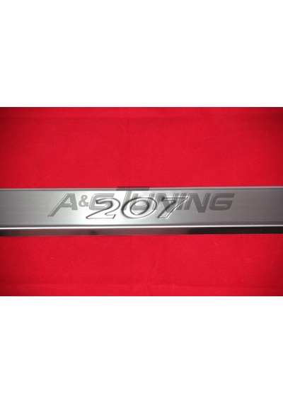 Peugeot 207 Krom Kapı Eşiği Takımı 2006-2012 Paslanmaz Çelik N11.3931