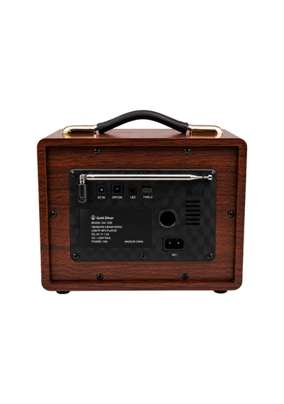 Gold Silver Gs-1335 Retro Tasarım Bluetooth Şarjlı Nostalji Radyo