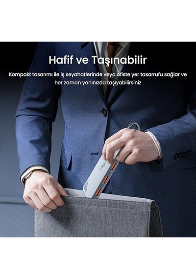 4 Portlu 10gbps Type-c To 4 Usb-a 3.2 Gen2 Usb Çoklayıcı Dönüştürücü Hub