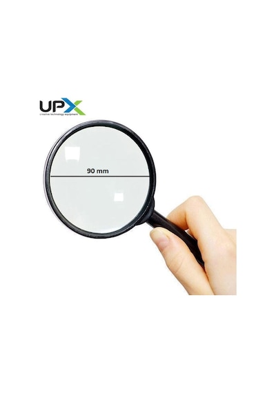 Upx 1009 El Tipi Büyüteç 5 Diopter Lens Çapı 90 Mm