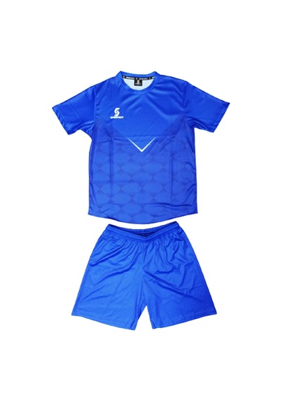 Sportech  K0150 Mavi Forma Takımı (Tek Kelime İsim ve Numara Yazılır) Mavi