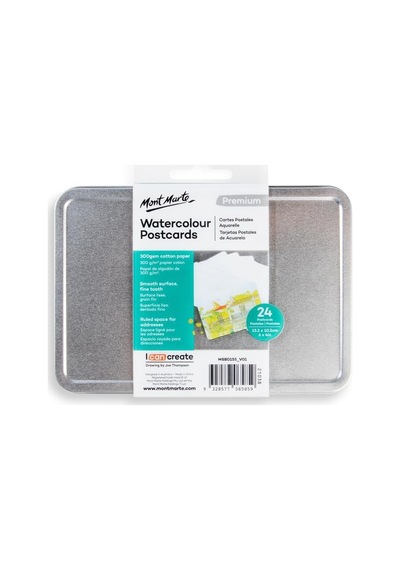 Mm Sulu Boya Kartpostalları 300 Gsm 24 Sayfa