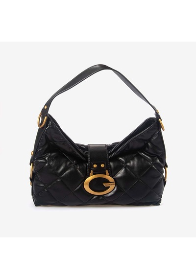 Guess Kadın Vegan Camden Kapitone Omuz Çantası Hwqb9308180 Siyah