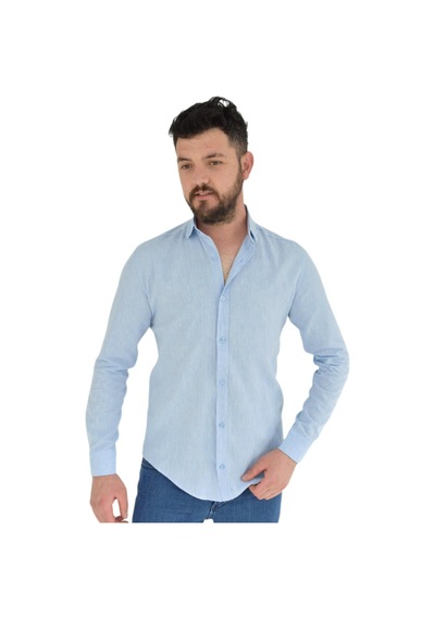 Erkek Spor Gömlek Silim Fit 9843 Bgl-st02726 001
