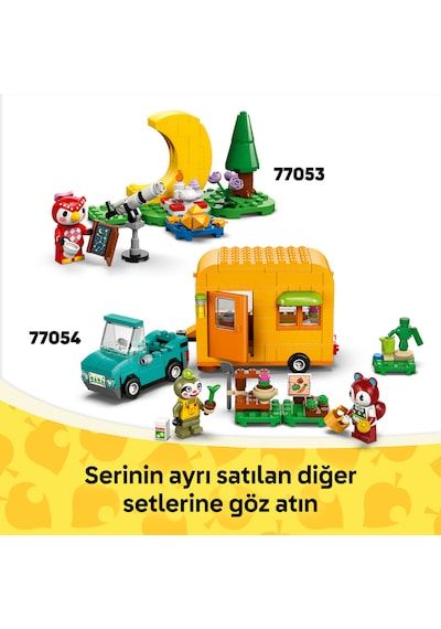 LEGO® Animal Crossing™ Able Sisters Giyim Mağazası 77055 - 6 Yaş ve Üzeri Çocuklar için Yaratıcı Oyuncak Yapım Seti (322 Parça)