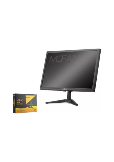 Mofan Mf19 Led Hd Monitör Hoparlör Hdmı + Vga 75hz 1440x900 Ips Panel Siyah