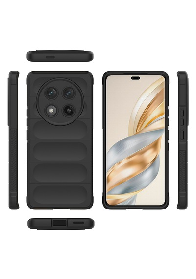 Honor Magic 7 Lite Kılıf Kabartmalı Yumuşak Renkli Kadife Silikon