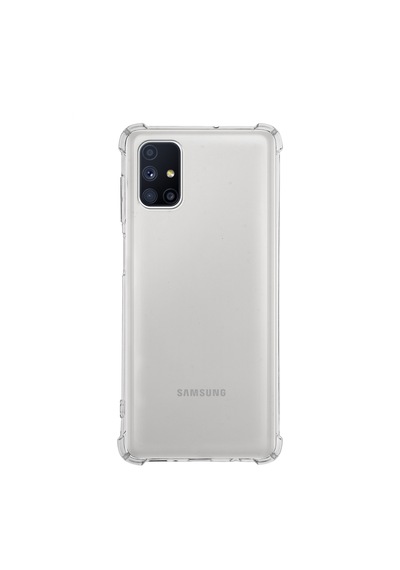 Samsung Galaxy Uyumlu M51 Köşe Korumalı Airbag Antishock Silikon Kapak