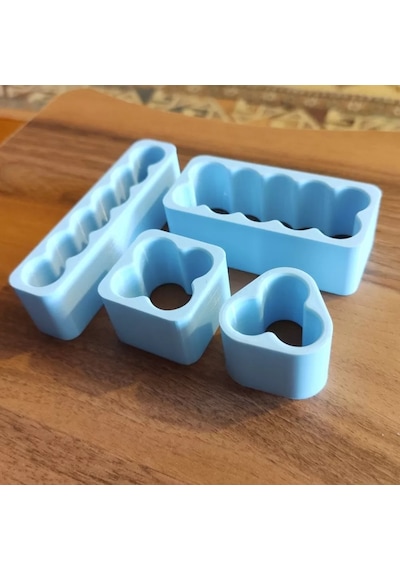 18650 Lityum Pil Braketi 4 Lü Set - Lityum Pil Montaj Fikstürü 4