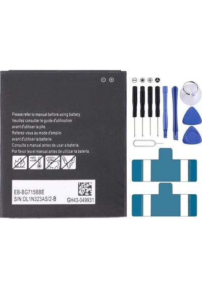 Mufunye Samsung Galaxy Uyumlu Xcover Pro İçin 4050 Mah Lityum Pil Değişimi - Cbtx Eb-bg715bbe Modeli