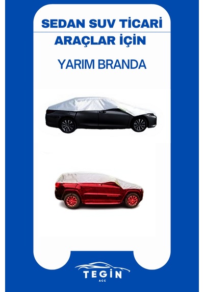 Bmw X1 2009 - 2015 Suv Uyumlu Solarblock Yarım Araba Brandası