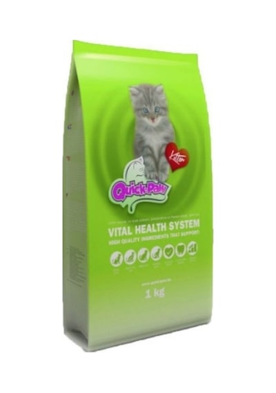 QuickPaw Tavuklu Yavru Kedi Maması 1 KG
