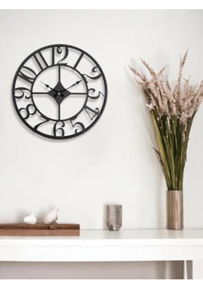 Dm40 Rakamlı Metal 40 Cm Duvar Saati Genel