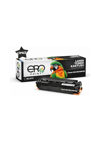 Canon Mf-744cdw Siyah Uyumlu Toner - 2400 Sayfalık Çipsiz Toner