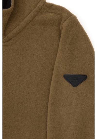 U.S. Polo Assn. Erkek Çocuk Fermuarlı Haki Polar Sweatshirt 50298067-VR027 U.S. Polo Assn. Erkek Çocuk Fermuarlı Haki Polar Sweatshirt 50298067-VR027