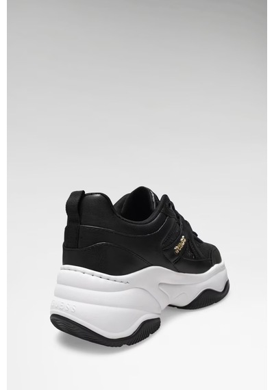 Guess Hacha Kadın Sneaker Ayakkabı Flfhacfal12 Siyah