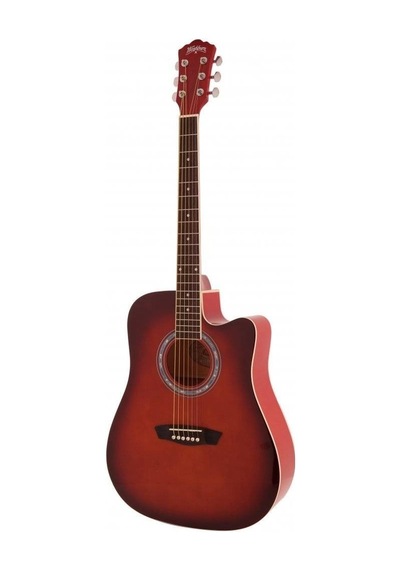 Washburn WA90C Red Burst Akustik Gitar