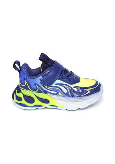 Pepino Erkek Çocuk Spor Ayakkabı Alev Desenli Cırt Cırtlı Esnek Lastik Bağcıklı Hafif Işıklı Taban Sneaker 2226 Lacivert-sarı Pepino Erkek Çocuk Spor Ayakkabı Alev Desenli Cırt Cırtlı Esnek Lastik Bağcıklı Hafif Işıklı Taban Sneaker 2226 Lacivert-sarı