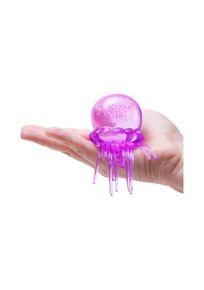 Jelly Squish Sevimli Denizanası Sukuşi Simli Yumuşak Stres Atıcı Oyuncak - 1 Adet