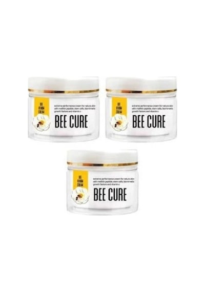 Bee Cure 3 Kutu Arı Zehri Kremi Beecure Arı Zehiri Kremi Relaxing Cream 3 X 50 Ml
