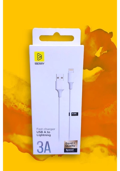 İberry Lighting Şarj Kablosu 3a