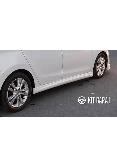 Kit Garaj Opel Astra J Çift Kanallı Yan Marşpiyel Plastik