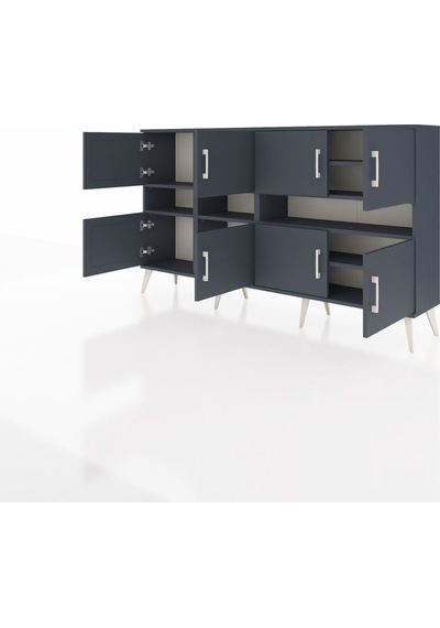 Arges Konsol 8 Raflı 8 Kapaklı 176x30x99 Antrasit-antrasit Antrasit - Antrasit Arges Konsol 8 Raflı 8 Kapaklı 176x30x99 Antrasit-antrasit Antrasit - Antrasit